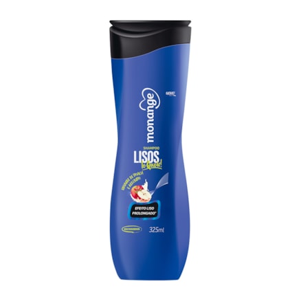 Shampoo Monange Lisos Te Quero Vinagre Maçã Alecrim 325ml