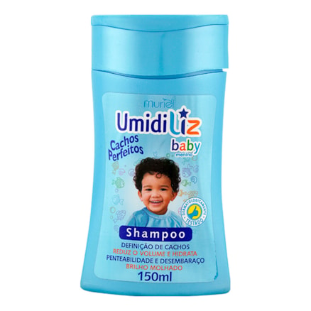 Shampoo Muriel Umidiliz Baby Cachos Perfeitos Azul 150ml