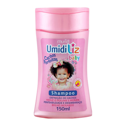 Shampoo Muriel Umidiliz Baby Cachos Perfeitos Rosa 150ml