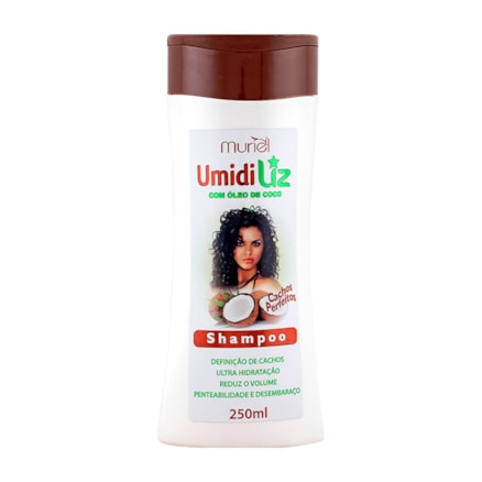 Shampoo Muriel Umidiliz Cachos Perfeitos Óleo De Coco 250ml