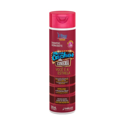 Shampoo Novex Meus Cachos Cinema Sem Parabenos 300ml