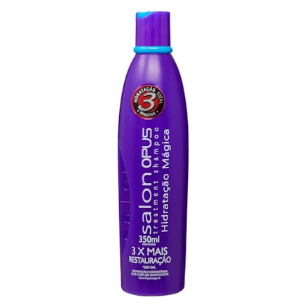 Shampoo Opus Salon 3min Hidratação Mágica 350ml