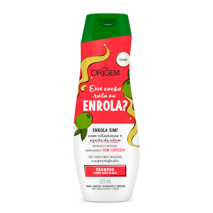 Shampoo Origem Esse Cacho Rola Ou Enrola Definição 325ml