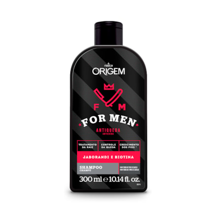 Shampoo Origem For Men Antiqueda Crescimento 15 Dias 300ml