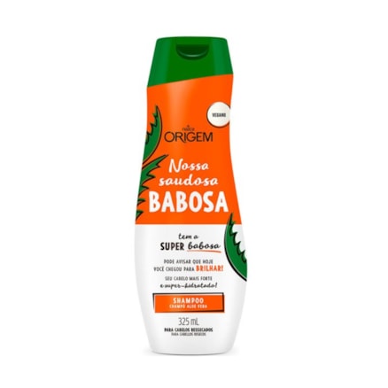 Shampoo Origem Saudosa Babosa Cabelos Ressecados 325ml