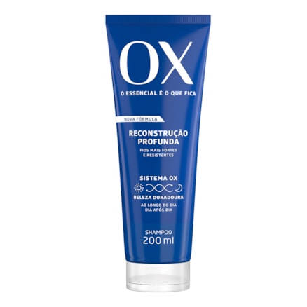 Shampoo Ox Reconstrução Profunda 200ml