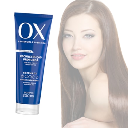 Shampoo Ox Reconstrução Profunda 200ml