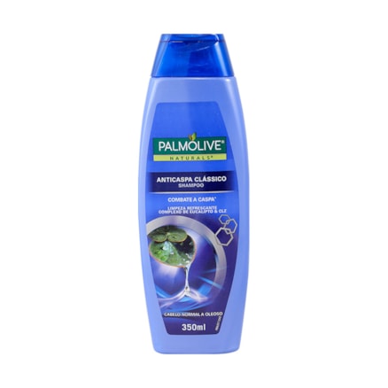 Shampoo Palmolive Anticaspa Classic Cabelos Oleosos 350ml