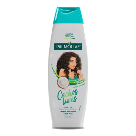 Shampoo Palmolive Cachos Livres Extrato De Coco 350ml