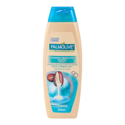 Shampoo Palmolive Naturals Cuidado Absoluto Cacau 350ml