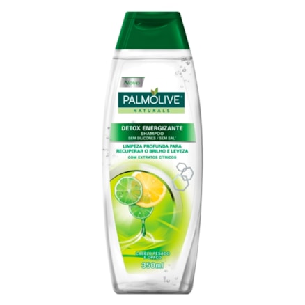 Shampoo Palmolive Naturals Detox Energizante Cítrico 350ml