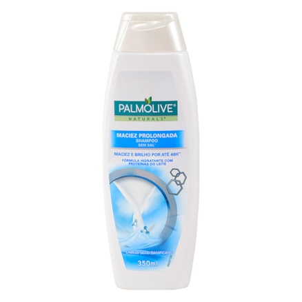 Shampoo Palmolive Naturals Maciez Prolongada Leite 350ml