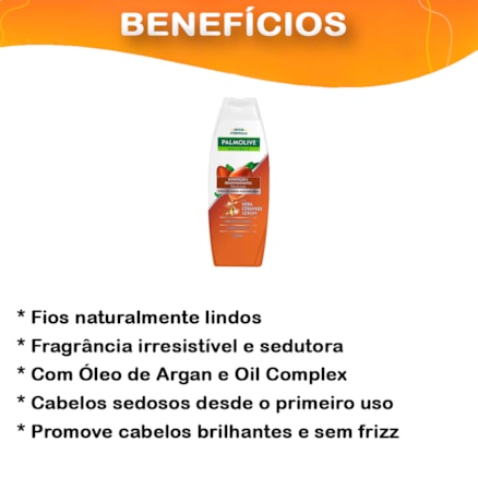 Shampoo Palmolive Naturals Óleo De Argan & Oil Complex 350ml