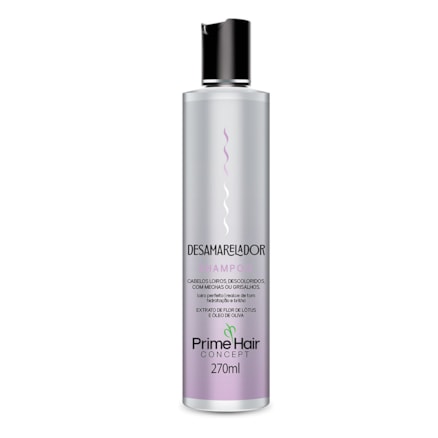 Shampoo Prime Hair Concept Desamarelador Hidratante 270ml