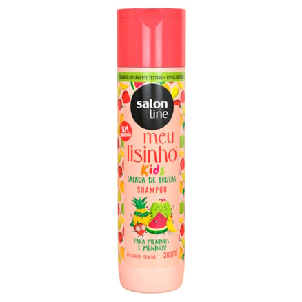 Shampoo Salon Line Meu Lisinho Kids Salada De Frutas 300ml