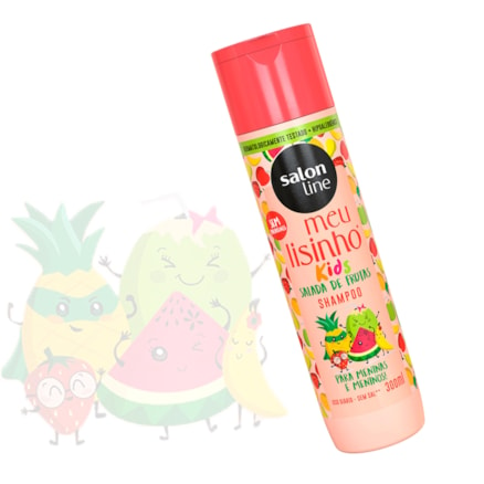 Shampoo Salon Line Meu Lisinho Kids Salada De Frutas 300ml