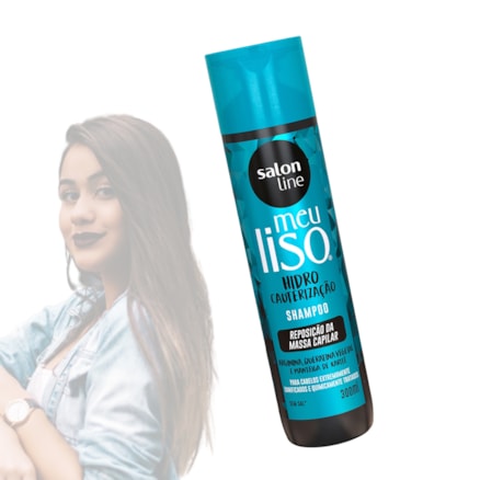 Shampoo Salon Line Meu Liso Hidro-cauterização 300ml