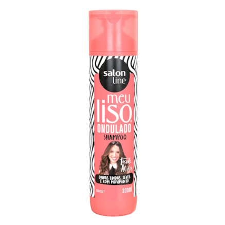 Shampoo Salon Line Meu Liso Ondulado 300ml