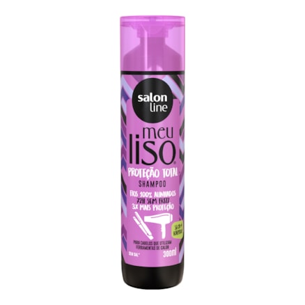 Shampoo Salon Line Meu Liso Proteção Total 300ml