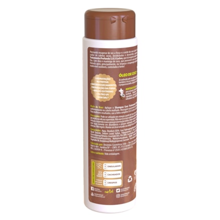 Shampoo Salon Line Sosc Cachos Óleo E Manteiga De Coco 300ml