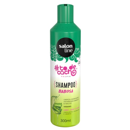 Shampoo Salon Line #todecacho Babosa 5 Em 1 300ml