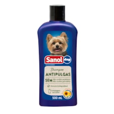 Shampoo Sanol Antipulga Dog 500ml