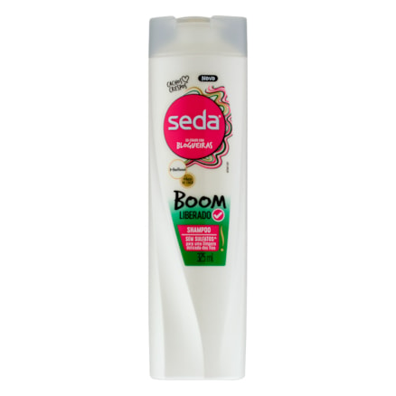 Shampoo Seda Boom Cachos Crespos Boom Liberado 325ml