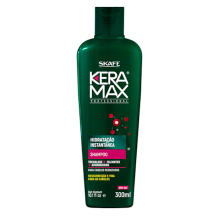 Shampoo Skafe Keramax Hidratação Instantânea 300ml