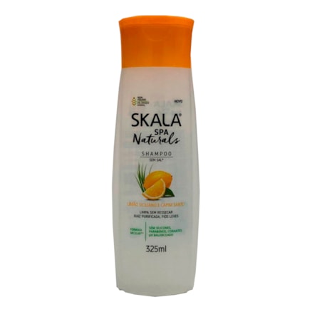 Shampoo Skala Naturals Limão Siciliano E Capim Santo 325ml