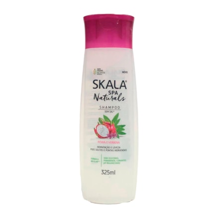 Shampoo Skala Naturals Pitaya E Verbena Sem Sal 325ml