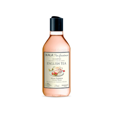 Shampoo Skala The Gardener English Tea Sem Sal 275ml