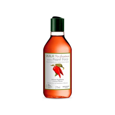 Shampoo Skala The Gardener Pepper Ativos Orgânicos 275ml