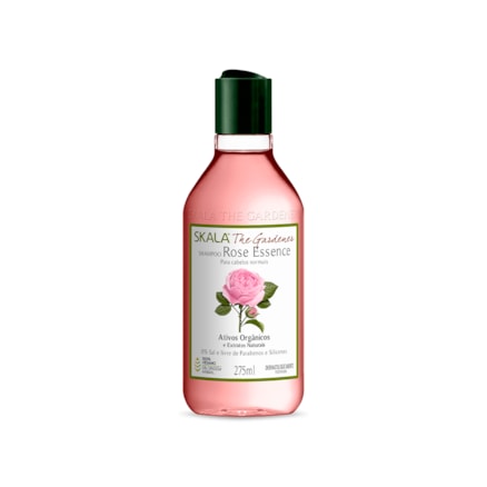 Shampoo Skala The Gardener Rose Essence Cabelo Normal 275ml