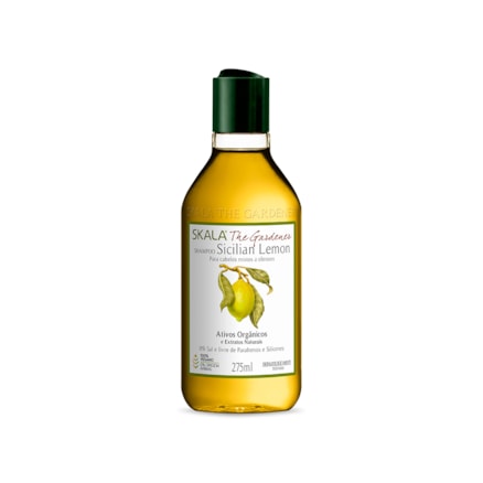 Shampoo Skala The Gardener Sicilian Lemon Fios Oleosos 275ml