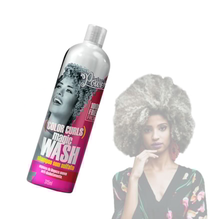 Shampoo Soul Power Color Wash Queratina Protetor Cor 315ml