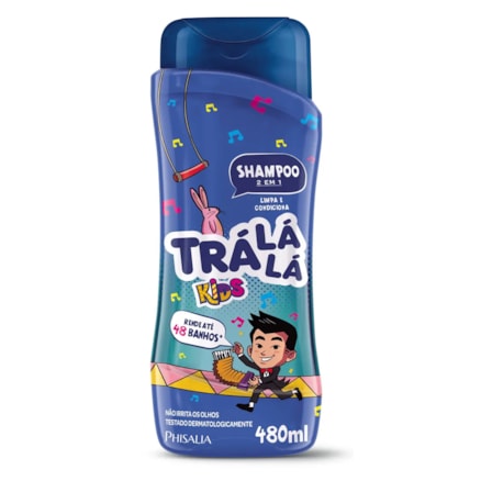 Shampoo Trá Lá Lá Kids 2 Em 1 480ml