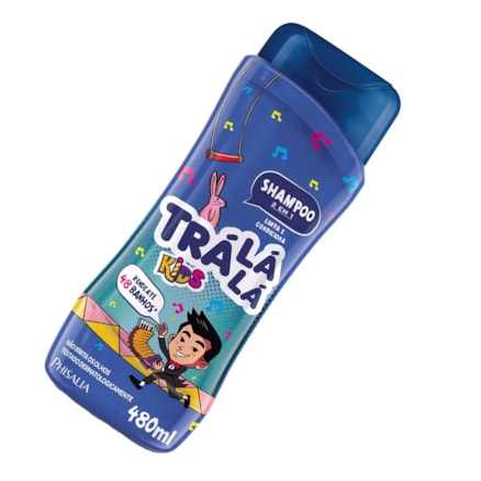 Shampoo Trá Lá Lá Kids 2 Em 1 480ml