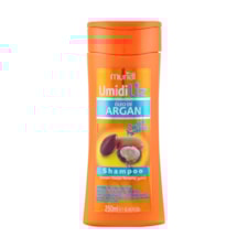 Shampoo Umidiliz Óleo De Argan Reduz Volume Hidrata 250ml