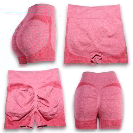 Short Bermuda Feminino Academia Corrida Yoga Treino Empina Bumbum 3d Esportivo