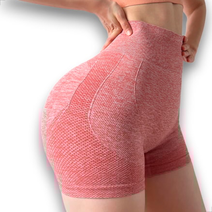 Short Bermuda Feminino Academia Corrida Yoga Treino Empina Bumbum 3d Esportivo