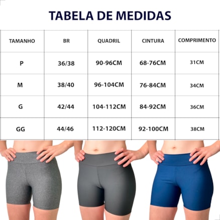 Shorts Academia Fitness Cós Alto Confortável Esportivo Zumba Cós Alto lisa Lehhing