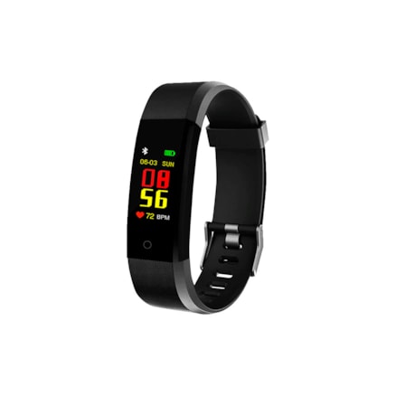 Smart Bracelet F64hr Ip68 Usb Preto