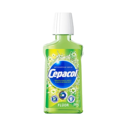 Solução Bucal Cepacol Flúor 250ml