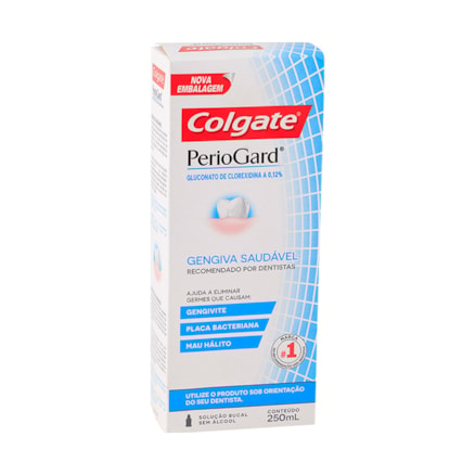 Solução Bucal Colgate Periogard Sem Álcool 250ml