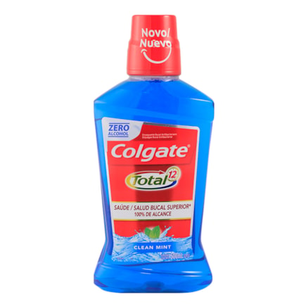 Solução Bucal Colgate Total 12 Clean Mint 500ml