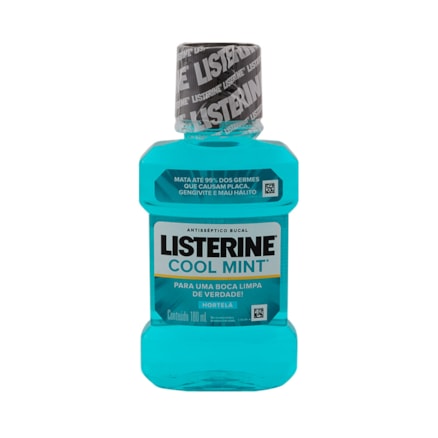 Solução Bucal Listerine Cool Mint Ação Antisséptica 180ml