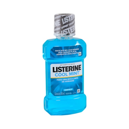 Solução Bucal Listerine Cool Mint Verde 250ml