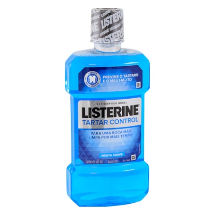 Solução Bucal Listerine Tartaro Control 500ml