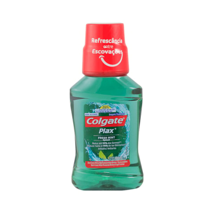 Solução Bucal Plax Fresh Mint 0% Álcool Hálito Fresco 180ml