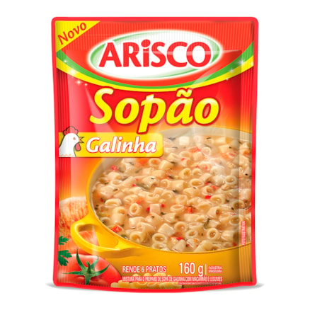 Sopão Arisco Sachê Galinha 160g